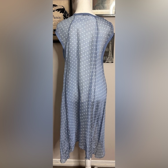 Angela Mara 100% silk dress size large - Picture 3 of 3